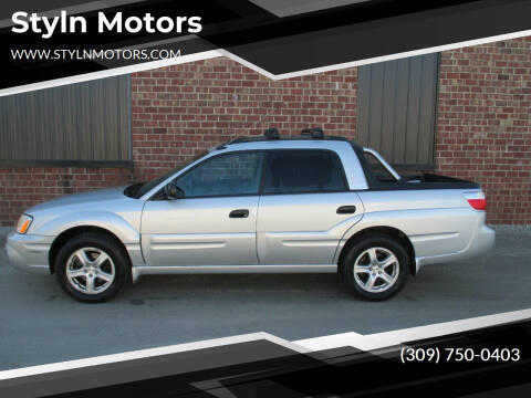 2006 Subaru Baja for sale at Styln Motors LLC in El Paso IL