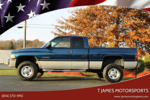 2000 Dodge Ram 2500 for sale at T James Motorsports in Gibsonia PA