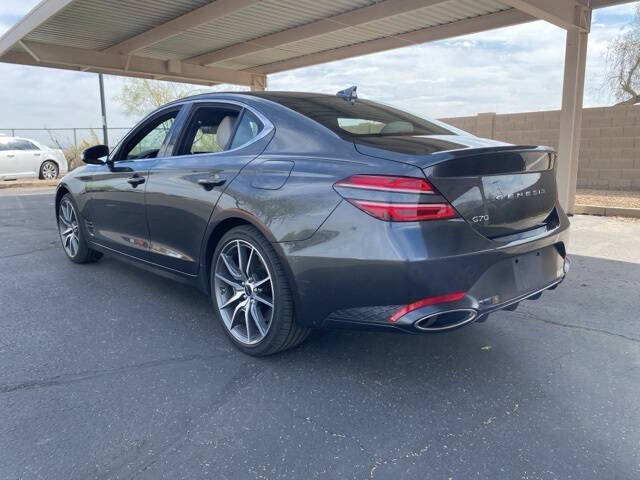 Used 2024 GENESIS G70 Standard with VIN KMTG34SC2RU140224 for sale in Peoria, AZ