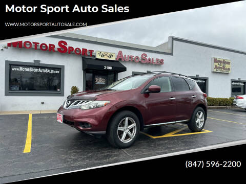 2011 Nissan Murano for sale at Motor Sport Auto Sales in Waukegan IL