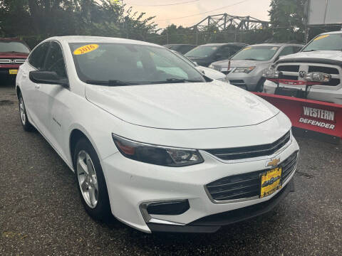 2016 Chevrolet Malibu for sale at Din Motors in Passaic NJ