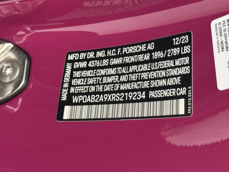 2024 Porsche 911 Carrera GTS