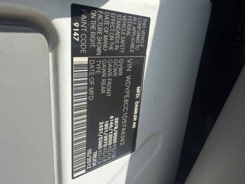 2013 Freightliner Sprinter 2500