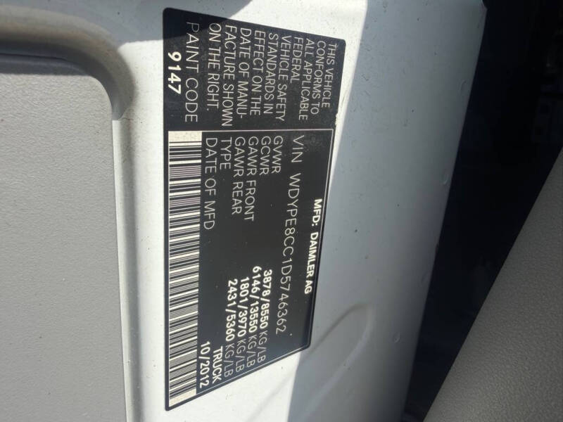 2013 Freightliner Sprinter 2500