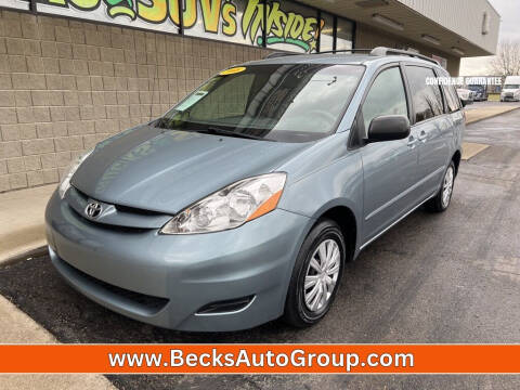 2008 Toyota Sienna for sale at Becks Auto Group in Mason OH