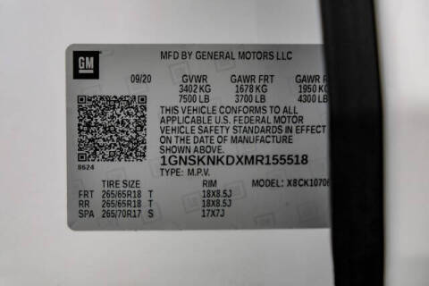 2021 Chevrolet Tahoe LT