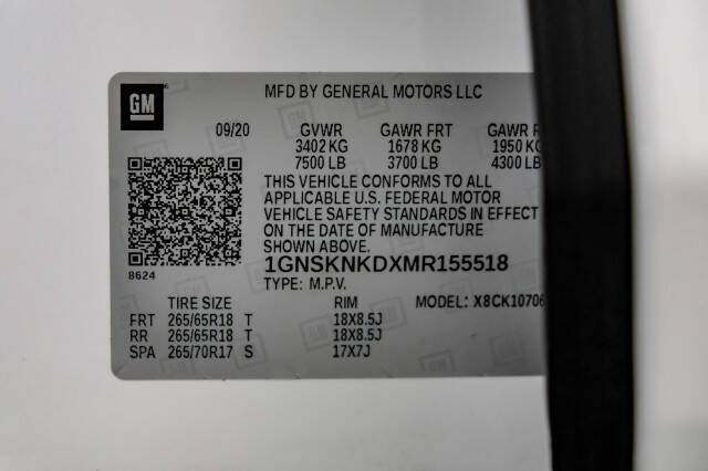 2021 Chevrolet Tahoe LT