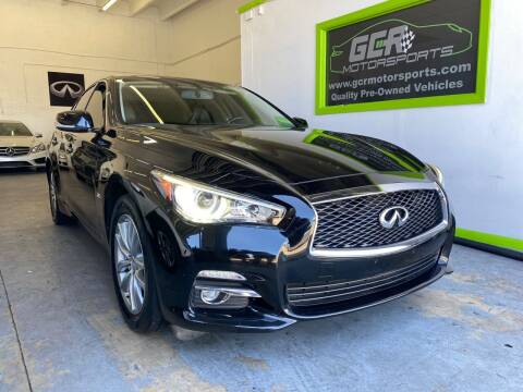2016 Infiniti Q50 for sale at GCR MOTORSPORTS in Hollywood FL