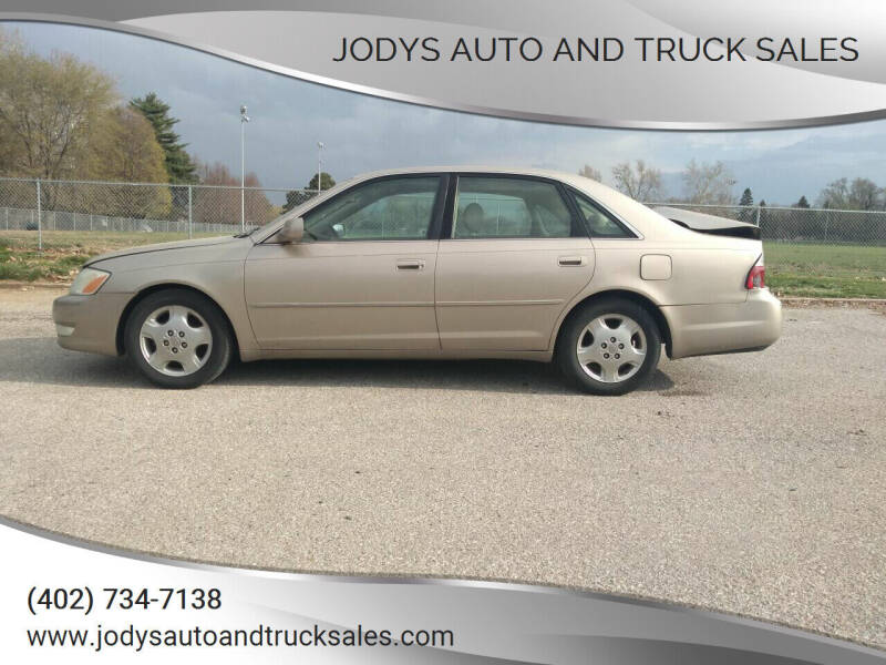 2003 Toyota Avalon for sale at Jodys Auto and Truck Sales in Omaha NE