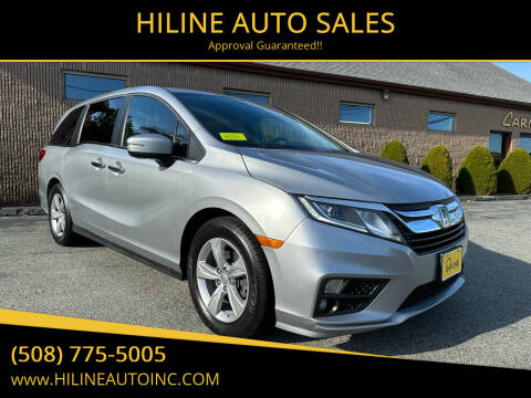 2018 Honda Odyssey for sale at HILINE AUTO SALES in Hyannis MA