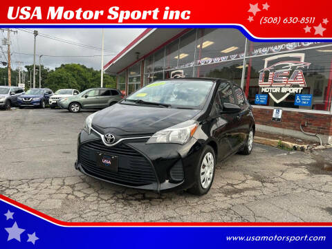 2017 Toyota Yaris for sale at USA Motor Sport inc in Marlborough MA