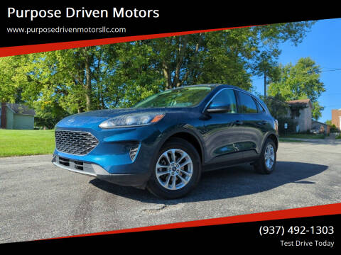 2020 Ford Escape for sale at Purpose Driven Motors in Sidney OH