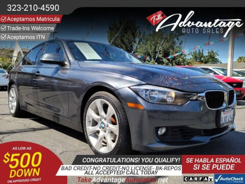 2015 BMW 3 Series for sale at ADVANTAGE AUTO SALES INC in Bell CA