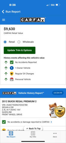 2012 Buick Regal Premium 2