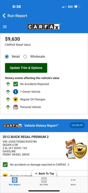 2012 Buick Regal Premium 2