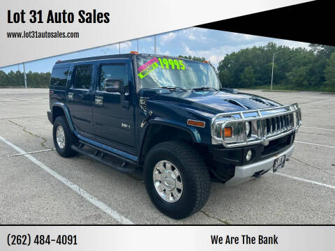 2008 HUMMER H2 for sale at Lot 31 Auto Sales in Kenosha WI
