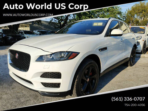 2017 Jaguar F-PACE for sale at Auto World US Corp in Plantation FL