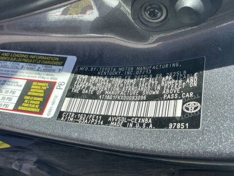 2013 Toyota Camry Hybrid LE