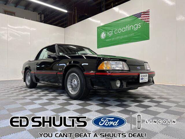 1988 Ford Mustang for sale at Ed Shults Ford Lincoln in Jamestown NY