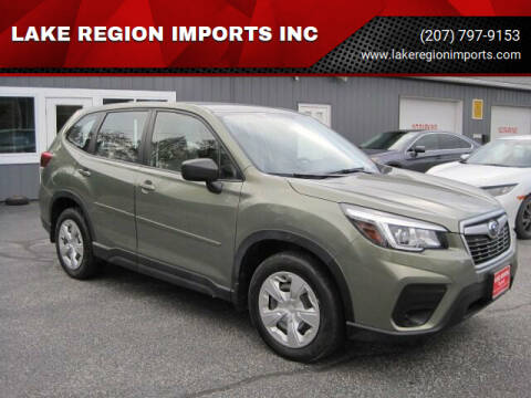 2020 Subaru Forester for sale at LAKE REGION IMPORTS INC in Westbrook ME