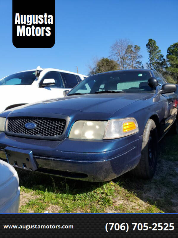 2010 Ford Crown Victoria for sale at Augusta Motors in Augusta GA