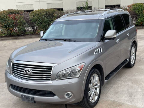 2012 Infiniti QX56 for sale at Auto Starlight in Dallas TX