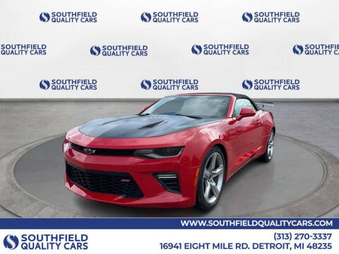2018 Chevrolet Camaro for sale at SOUTHFIELD QUALITY CARS in Detroit MI