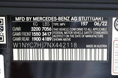 2022 Mercedes-Benz G-Class AMG G 63