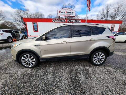 2017 Ford Escape for sale at CARFIRST ABERDEEN in Aberdeen MD