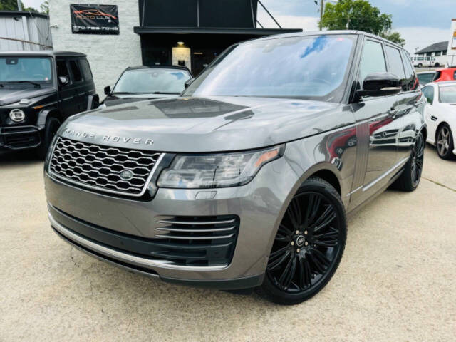 2018 Land Rover Range Rover for sale at AUTO LUX INC in Marietta, GA