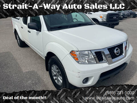 2017 Nissan Frontier for sale at Strait-A-Way Auto Sales LLC in Gaylord MI