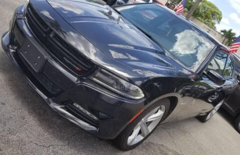 2018 Dodge Charger for sale at Blue Lagoon Auto Sales in Plantation FL