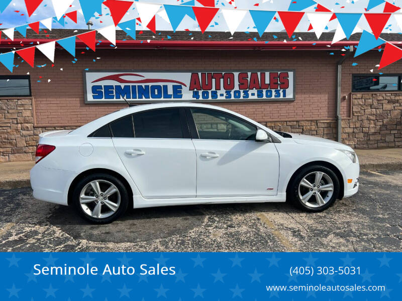2014 Chevrolet Cruze for sale at Seminole Auto Sales in Seminole OK