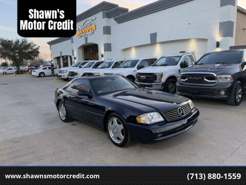 2002 Mercedes-Benz SL-Class for sale at Shawn's Motor Credit in Houston TX