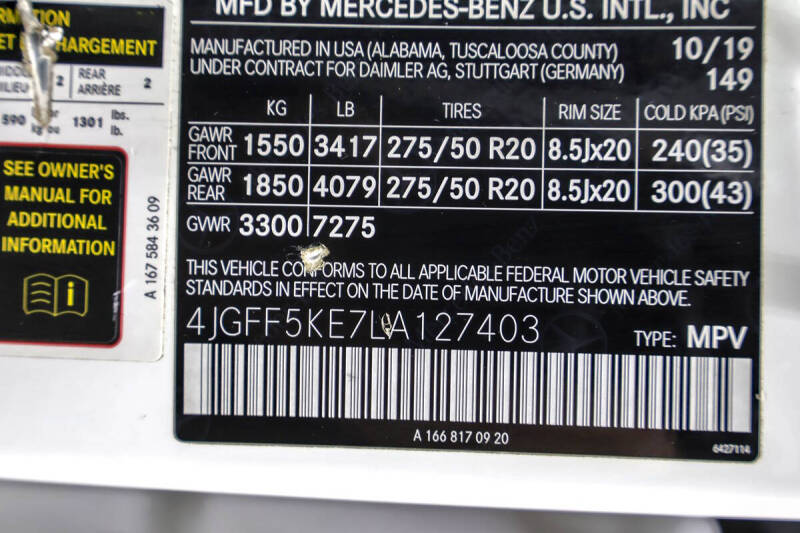 2020 Mercedes-Benz GLS GLS 450