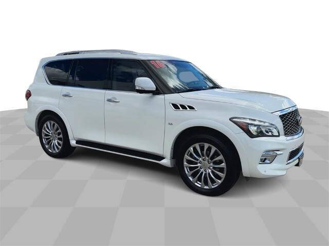 Used 2016 INFINITI QX80 Base with VIN JN8AZ2NC6G9401748 for sale in Waterloo, IA