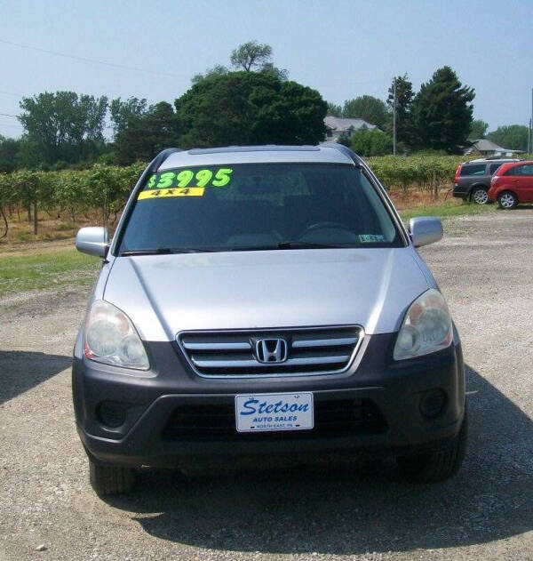 Used 2006 Honda CR-V EX with VIN SHSRD78866U415809 for sale in North East, PA