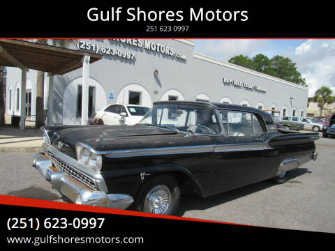 1959 Ford Fairlane 500 for sale at Gulf Shores Motors in Gulf Shores AL