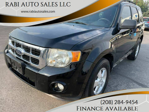 2009 Ford Escape for sale at RABI AUTO SALES LLC in Garden City ID