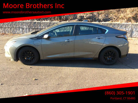 2017 Chevrolet Volt for sale at Moore Brothers Inc in Portland CT