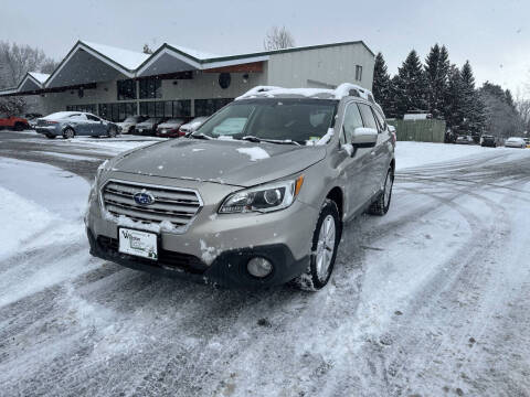 2016 Subaru Outback for sale at Williston Economy Motors in South Burlington VT