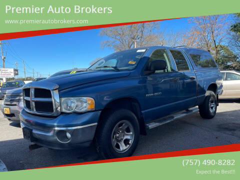 2004 Dodge Ram 1500 for sale at Premier Auto Brokers in Virginia Beach VA