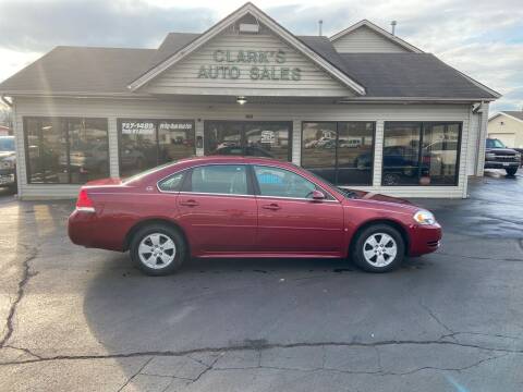 2009 Chevrolet Impala for sale at Clarks Auto Sales in Middletown OH