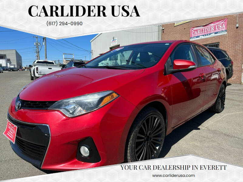 2016 Toyota Corolla for sale at Carlider USA in Everett MA