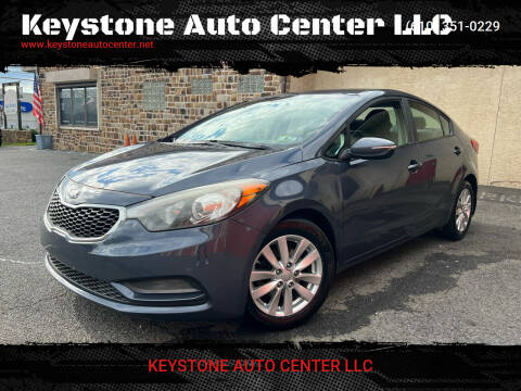 2015 Kia Forte for sale at Keystone Auto Center LLC in Allentown PA