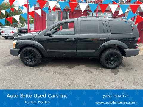 2006 Dodge Durango for sale at Auto Brite Used Cars Inc in Saginaw MI