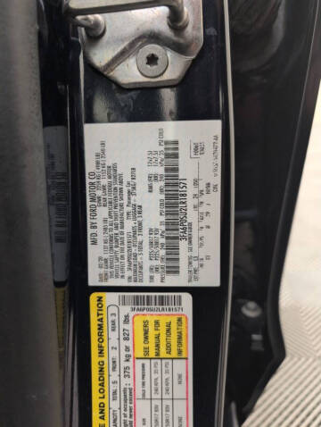 2020 Ford Fusion Energi Titanium