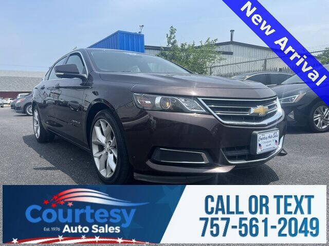 2015 Chevrolet Impala for sale at Courtesy Auto Sales in Chesapeake VA