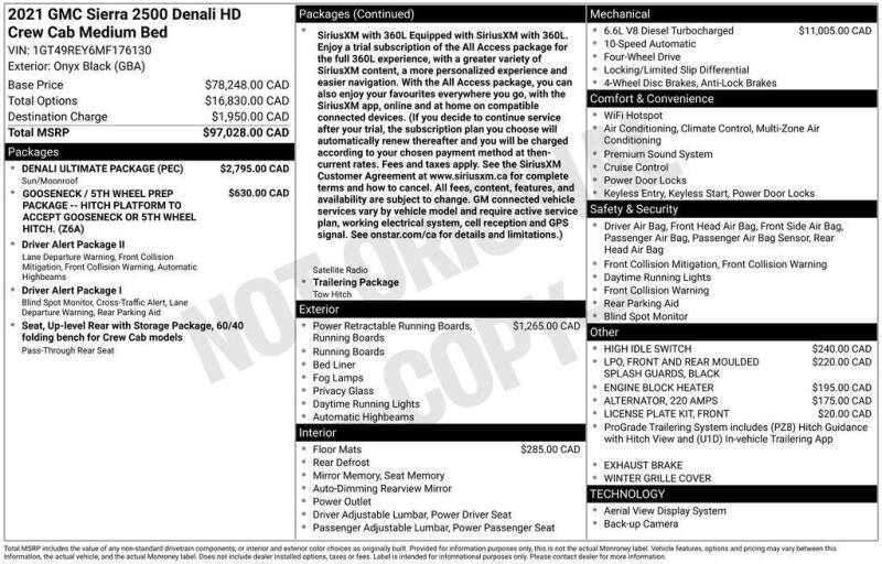 2021 GMC Sierra 2500HD
