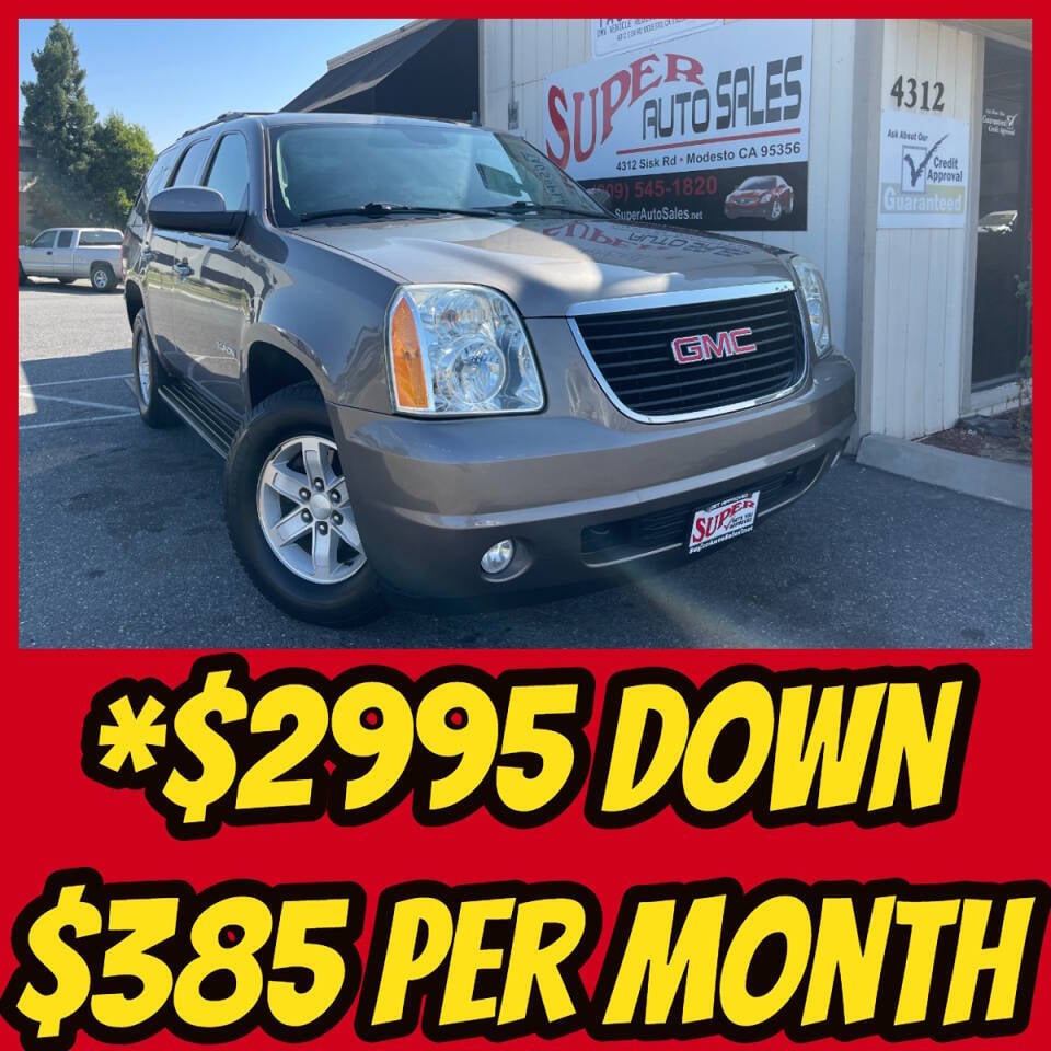 2014 GMC Yukon for sale at Super Auto Sales Modesto in Modesto, CA